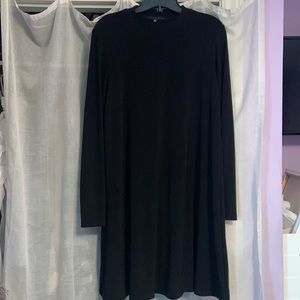 High neck flowy dress